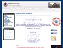 Tablet Screenshot of ocsclub.org